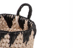 Kiman Basket - Small - Dark Grey & Natural | Baskets| Decor -