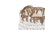 Kiman Basket - Small  - White & Natural | Baskets | Decor -