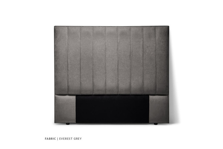 Harlem Headboard - King - Everest Grey  -