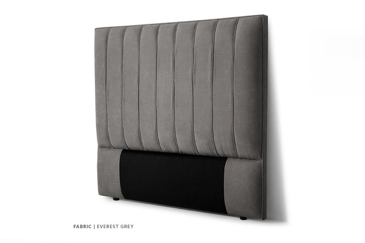 Harlem Headboard - King - Everest Grey  -