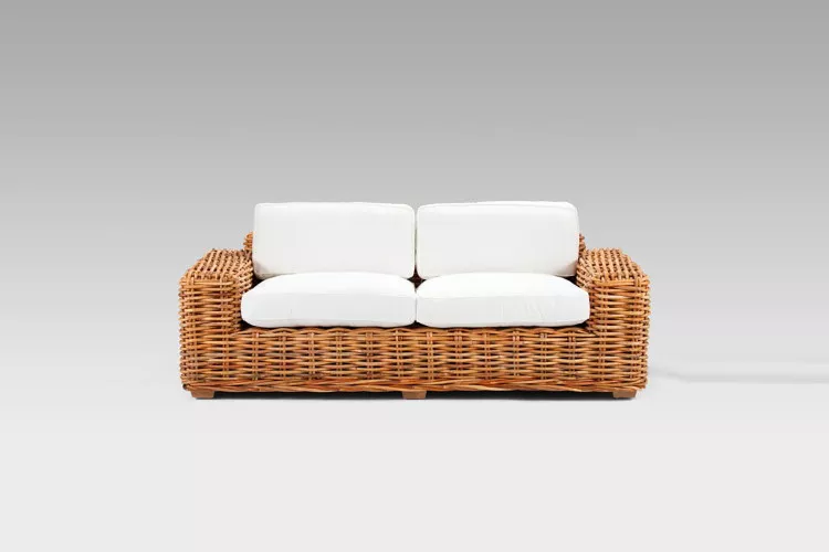 Wicker couches for sale sale