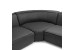 Jagger Modular - Corner Couch Set - Charcoal - 