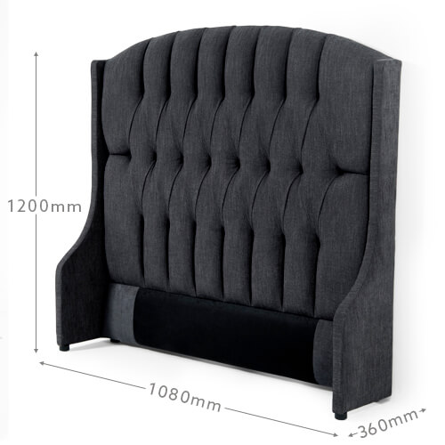 cielo_charlotte_headboard_single_grey